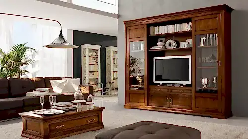 Мебель для гостиной из массива дуба